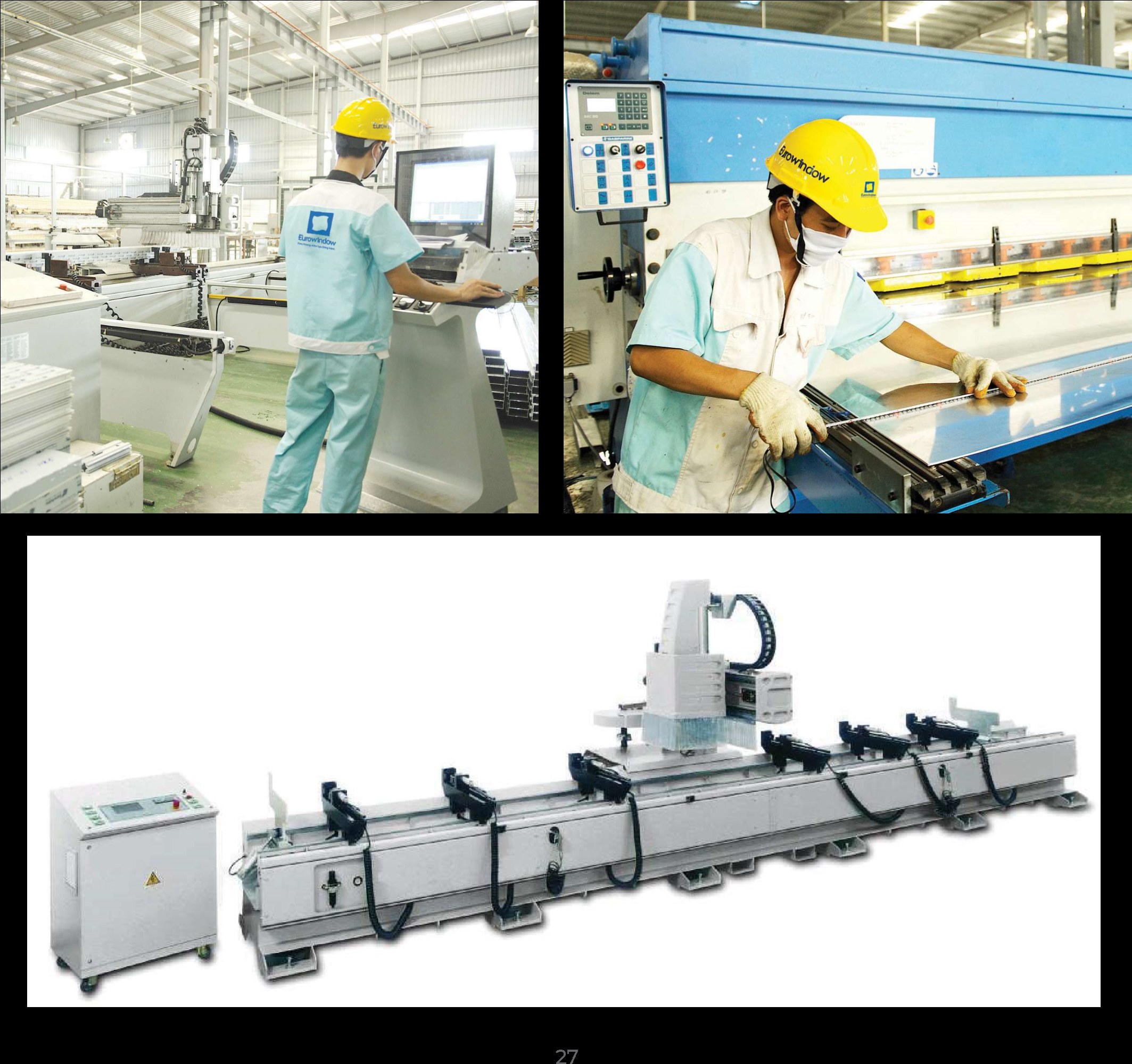 Dây chuyền CNC nhôm Eurowindow